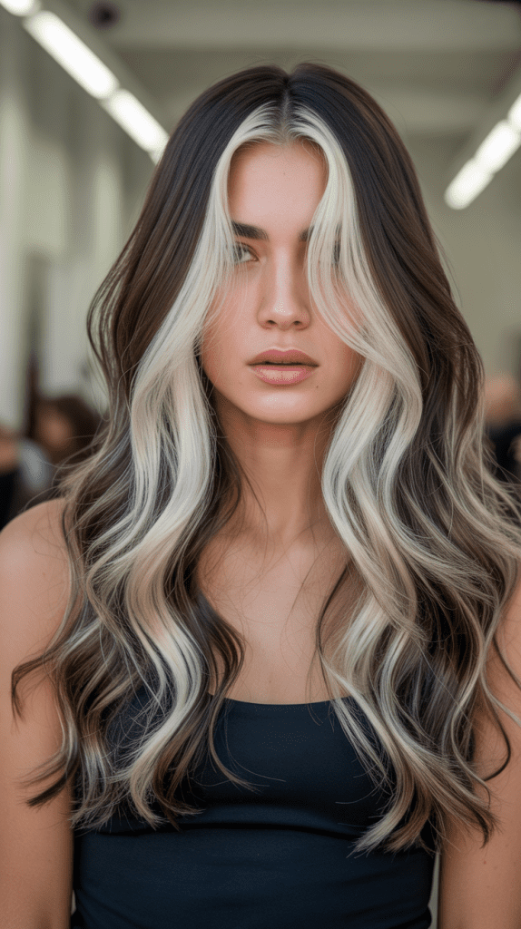 Platinum Blonde Balayage