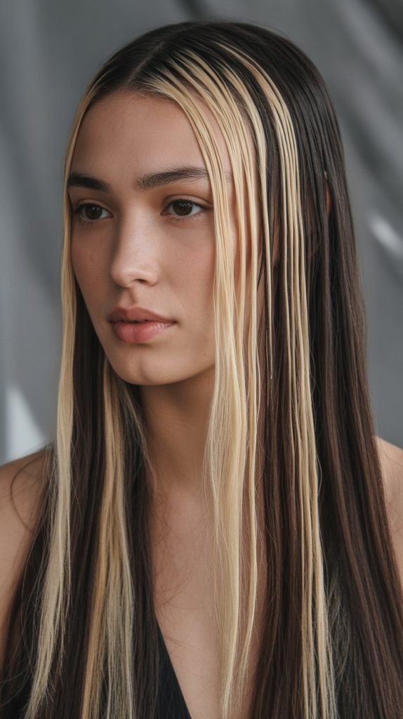 28. Blonde Balayage with Lowlights for Depth