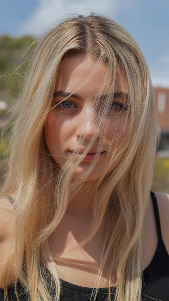 19. Sunlit Blonde Ribbons