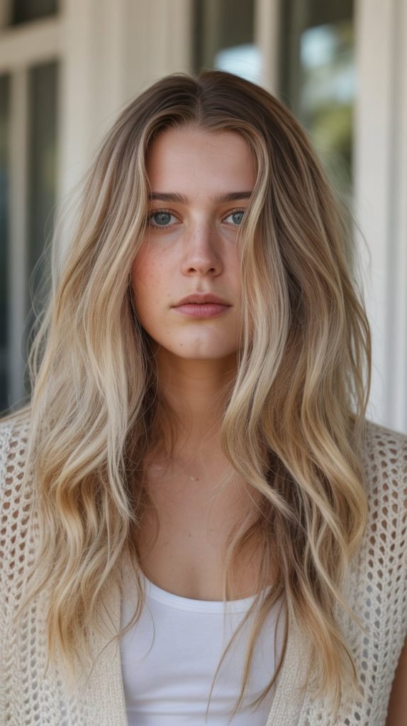  Sandy Blonde Highlights