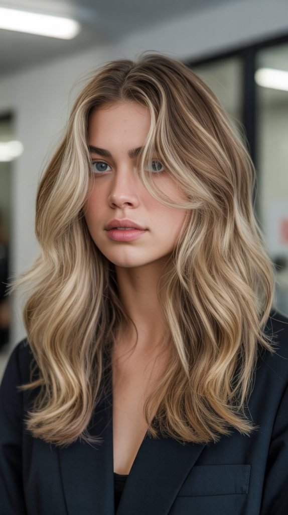 Chunky Blonde Streaks