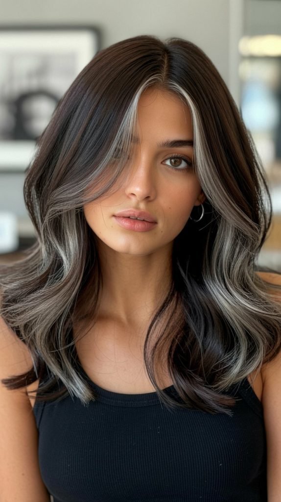 28. Ash-Brown Highlights with Espresso Base