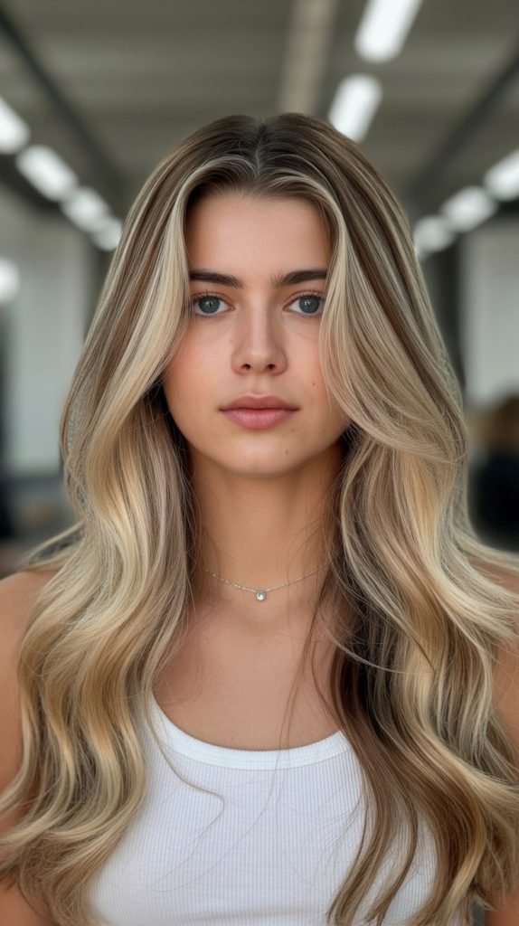 26. Face-Framing Blonde Balayage