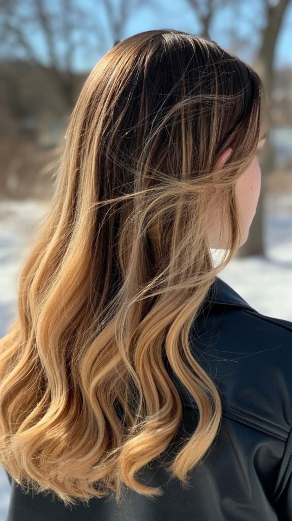 10. Golden Blonde Foils