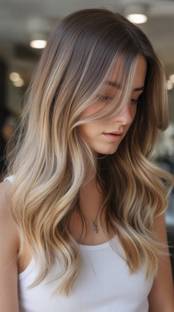 7. Bronde Balayage