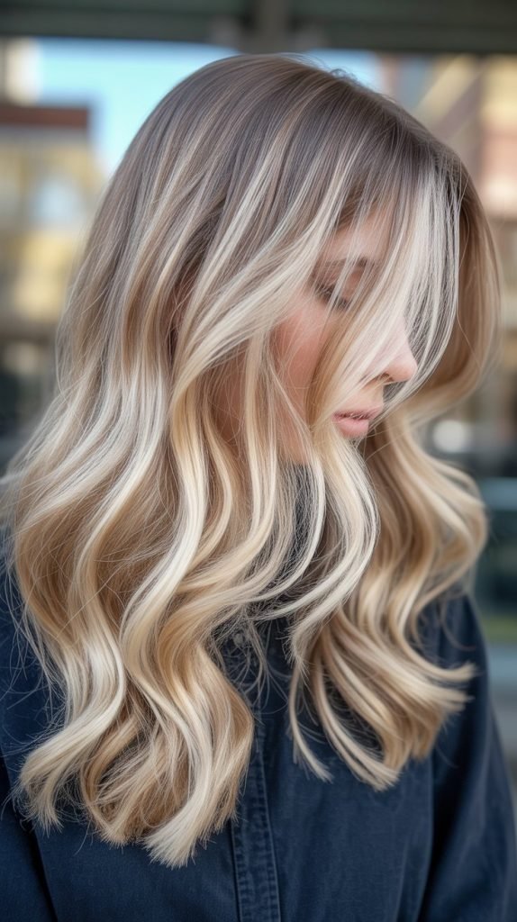 18. Dimensional Blonde Balayage