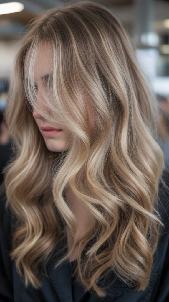 28. Dimensional Blonde with Lowlights