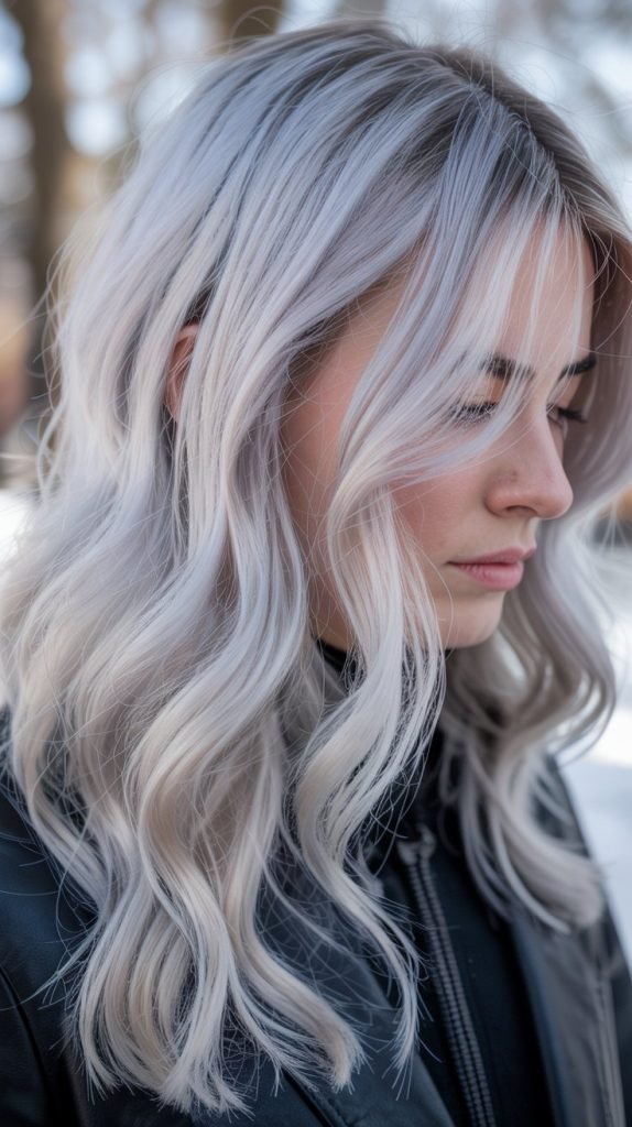 22. Platinum-Ash Highlights with Dimension