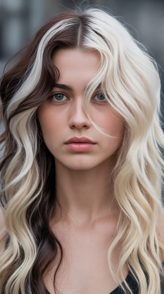 25. Platinum and Brown Contras