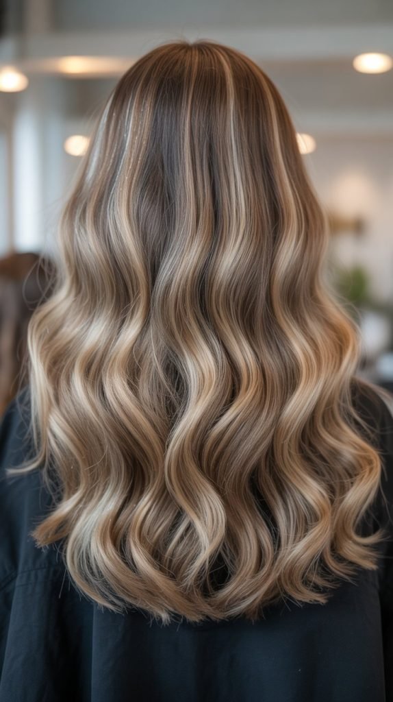 14. Reverse Balayage Blonde for Depth