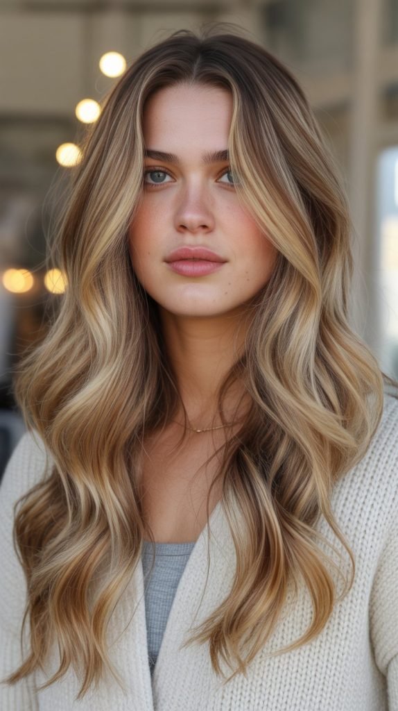4. Honey Blonde Balayage