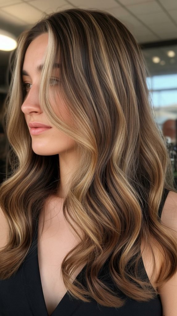 25. Honey Gold Highlights with Tortoiseshell Lowlights