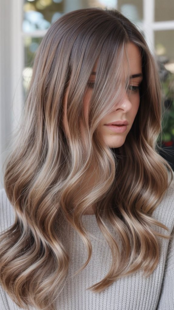  Light Mushroom Brown with Highlights