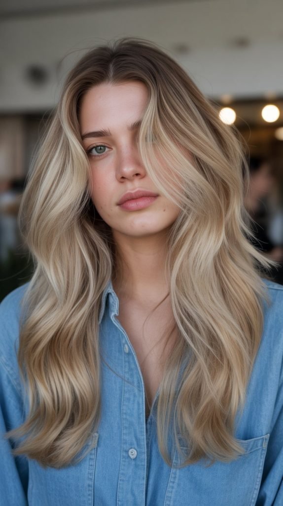 30. Lived-In Blonde for Effortless Style