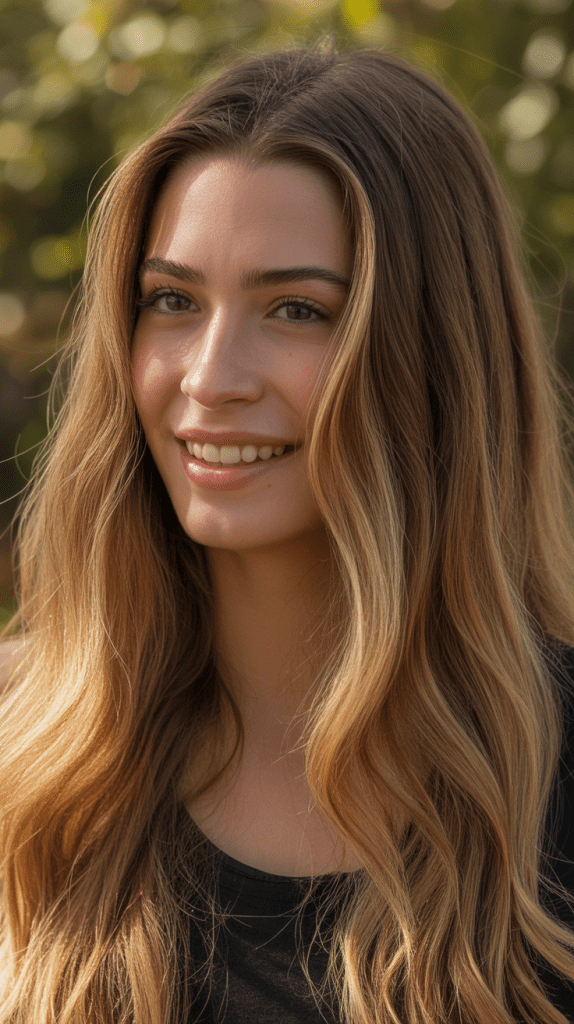 Blonde Highlights with Gold Undertones