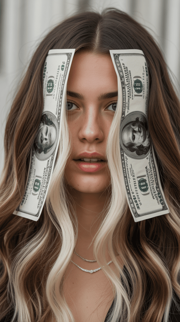 Platinum Blonde Money Pieces