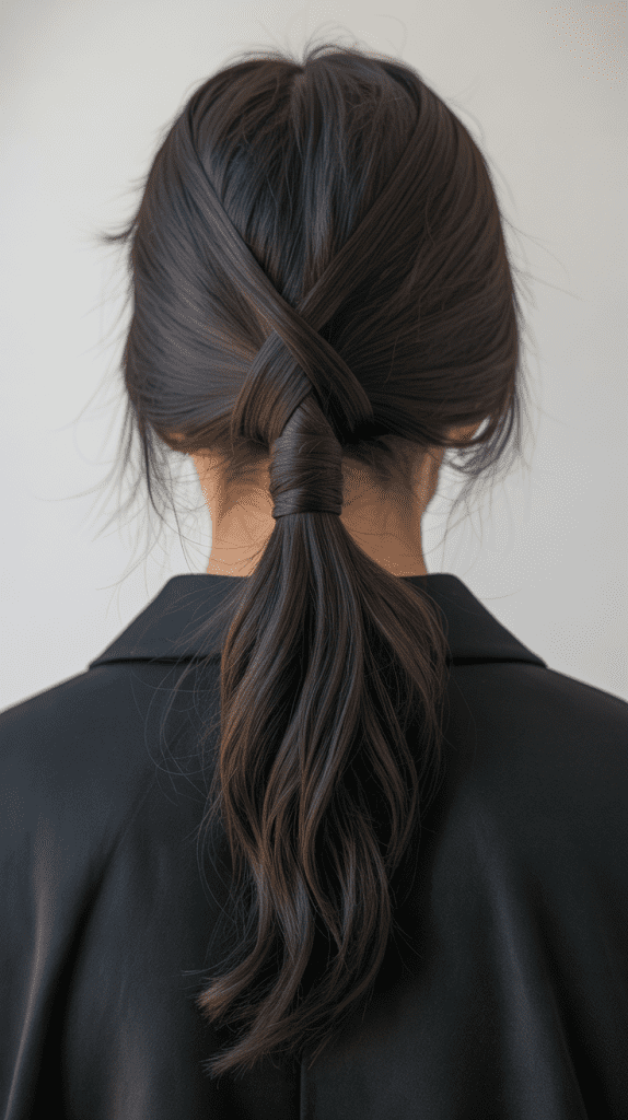Criss-Cross Ponytail