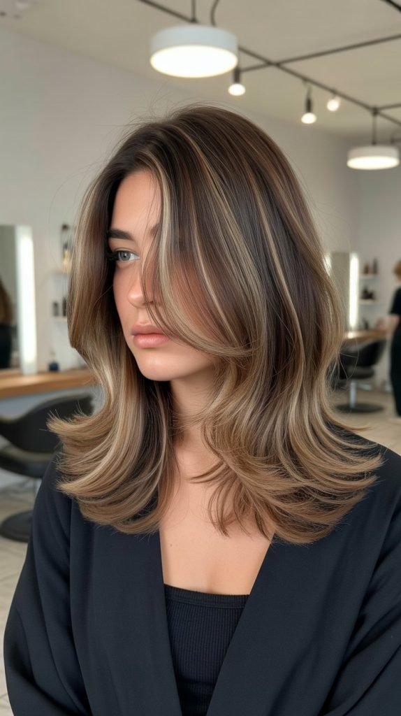 Long Layered Lob (Long Bob)