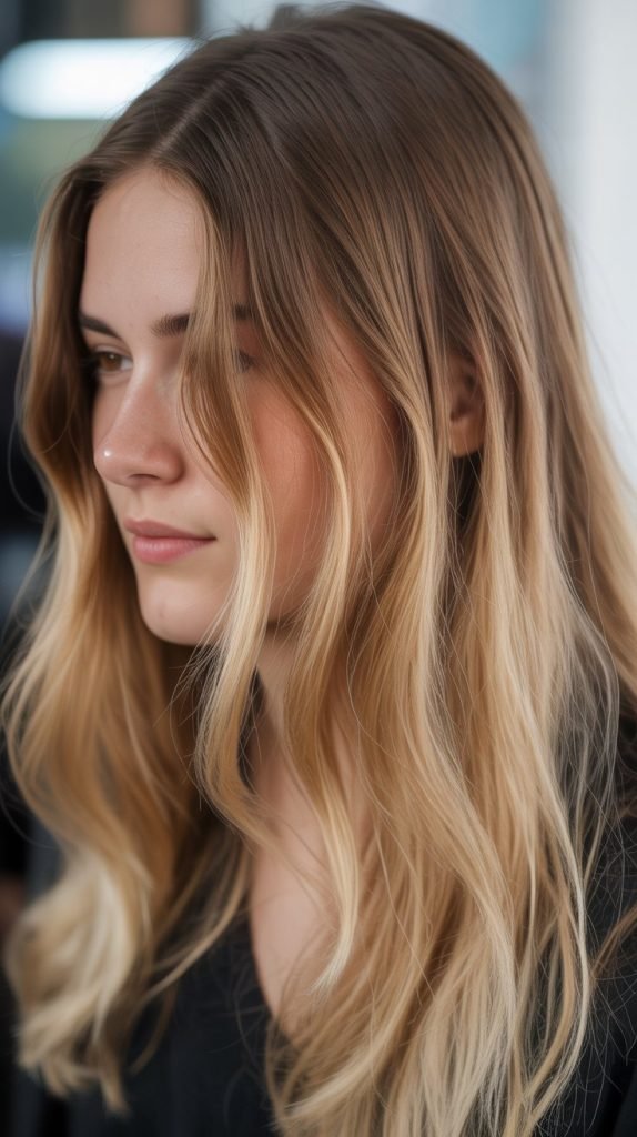 5. Ombre Light Brown to Blonde