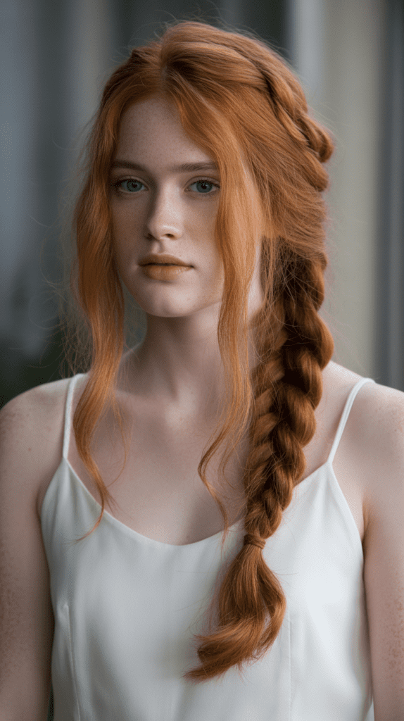 Side-Swept Mermaid Braid