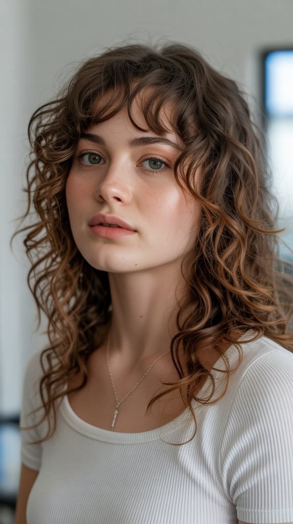 14. Hazel Brown Highlights for Subtle Change