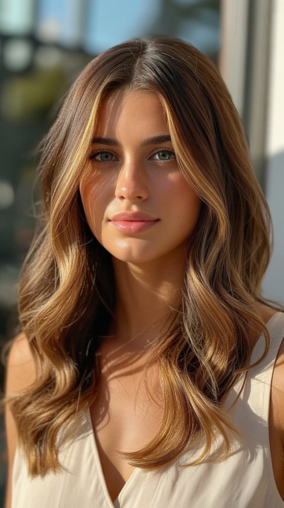 4. Honey Blonde Highlights for Warmth