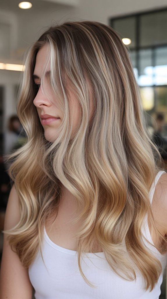 33. Natural Blonde Balayage