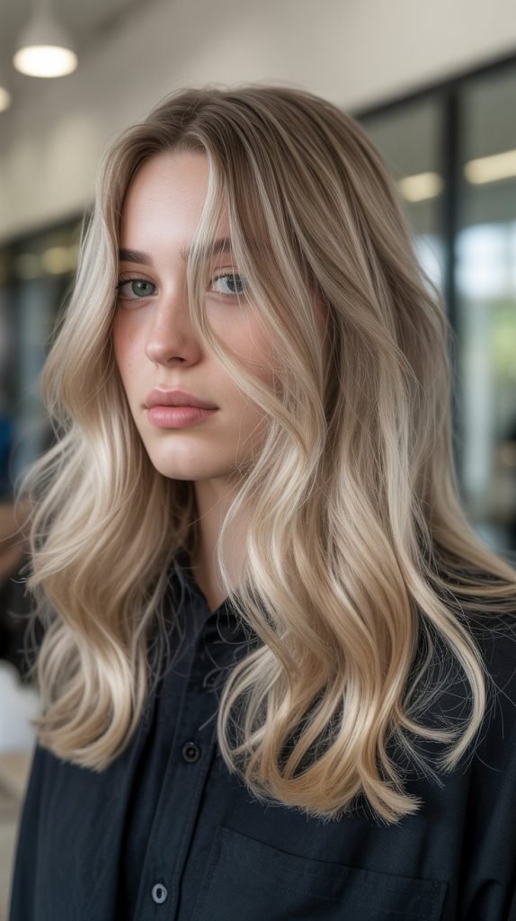 22. Nude Blonde Balayage