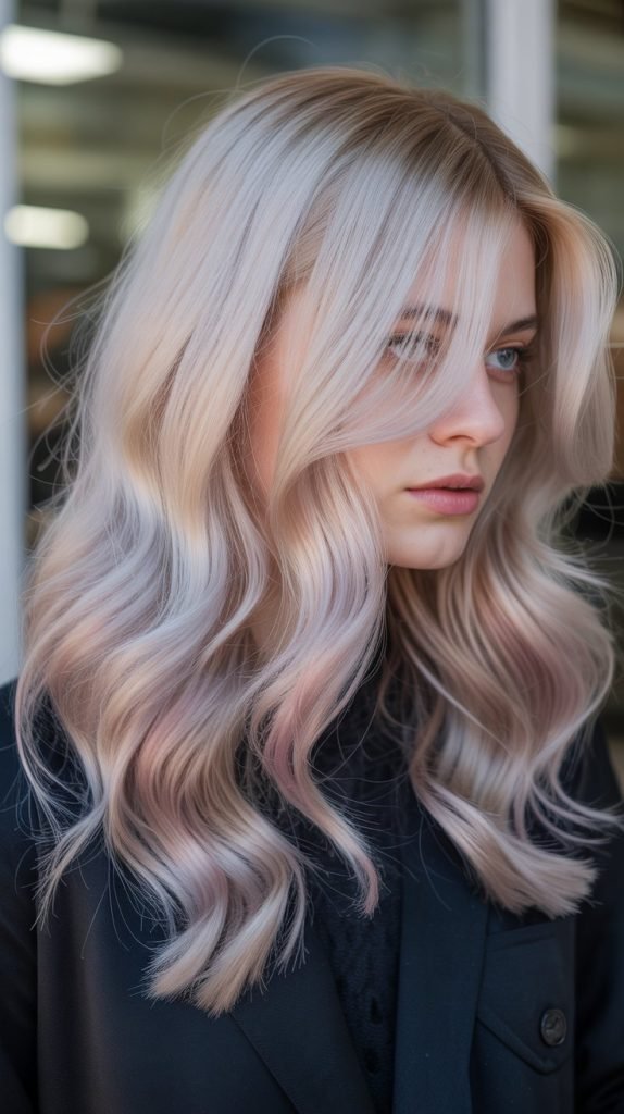 11. Pearl Blonde Balayage