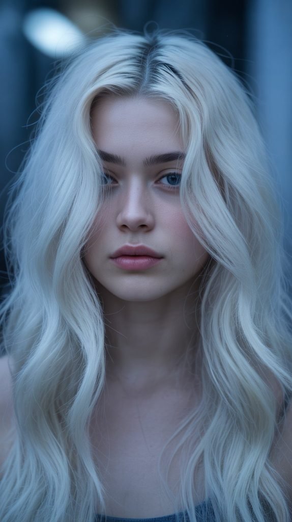 10. Ice Blonde Highlights