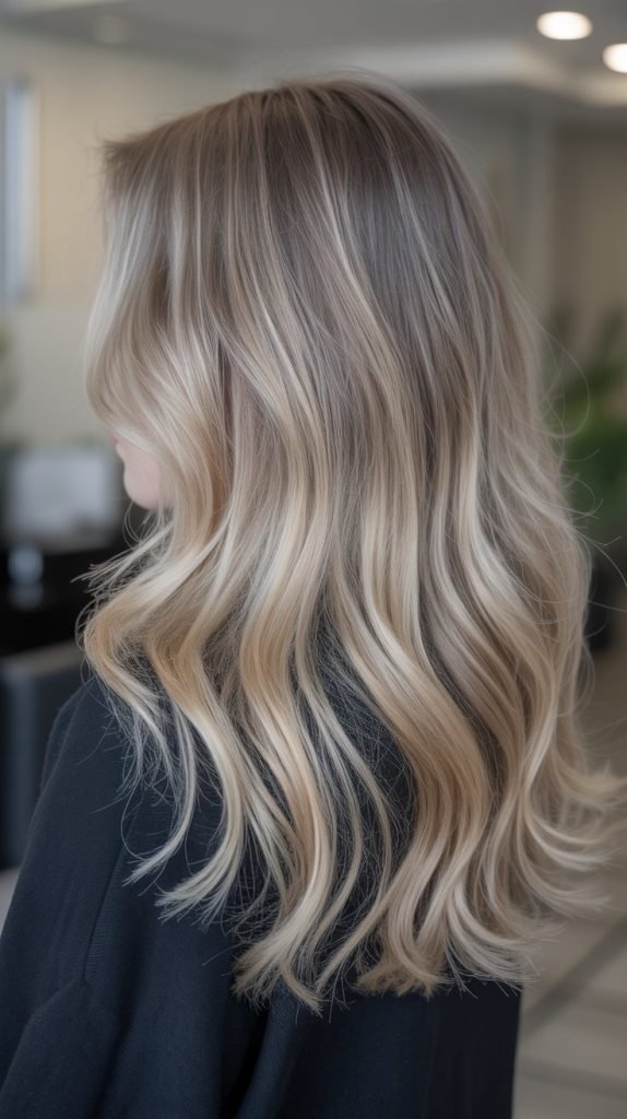 31. Soft Blonde Balayage