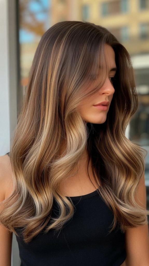 9. Warm Buttery Blonde Highlights