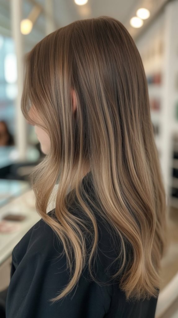 2. Subtle Balayage Blend