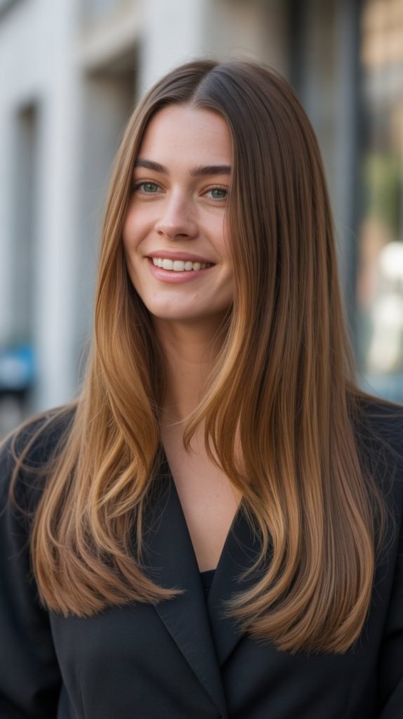 20. Soft Golden Highlights