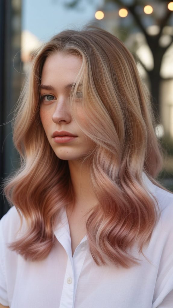 14. Strawberry Blonde Balayage