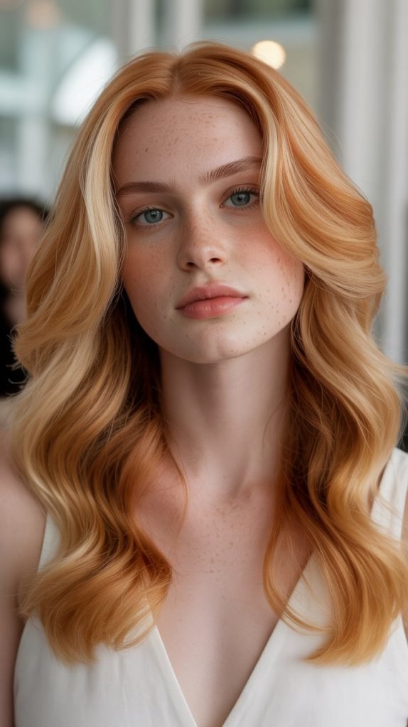 21. Strawberry Blonde Charm