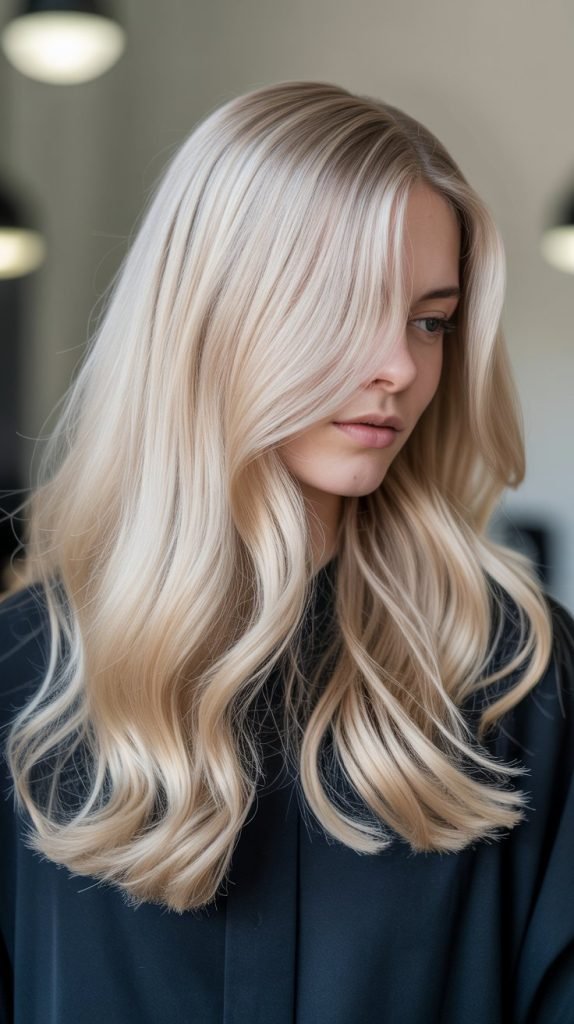 15. Vanilla Blonde Balayage