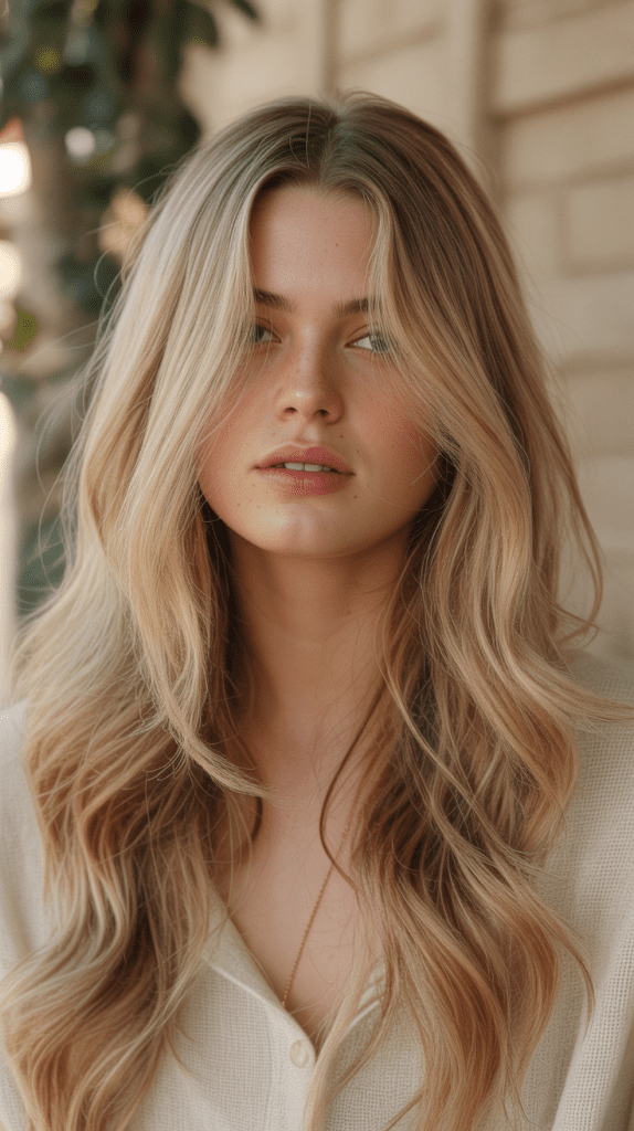 10. Wheat Blonde Natural Beauty