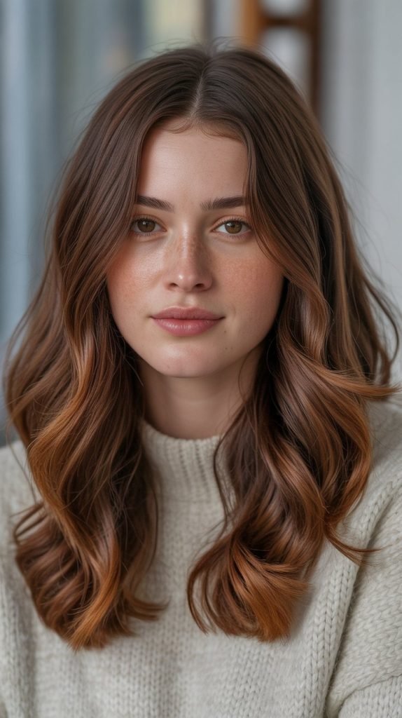 Cocoa Brown with Auburn Glints