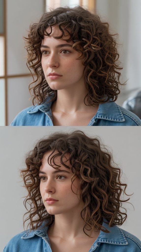 Common Mistakes to Avoid with Curly Hair and Round Faces