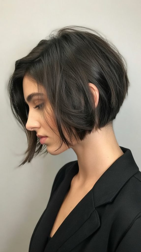 14. Inverted Choppy Bob