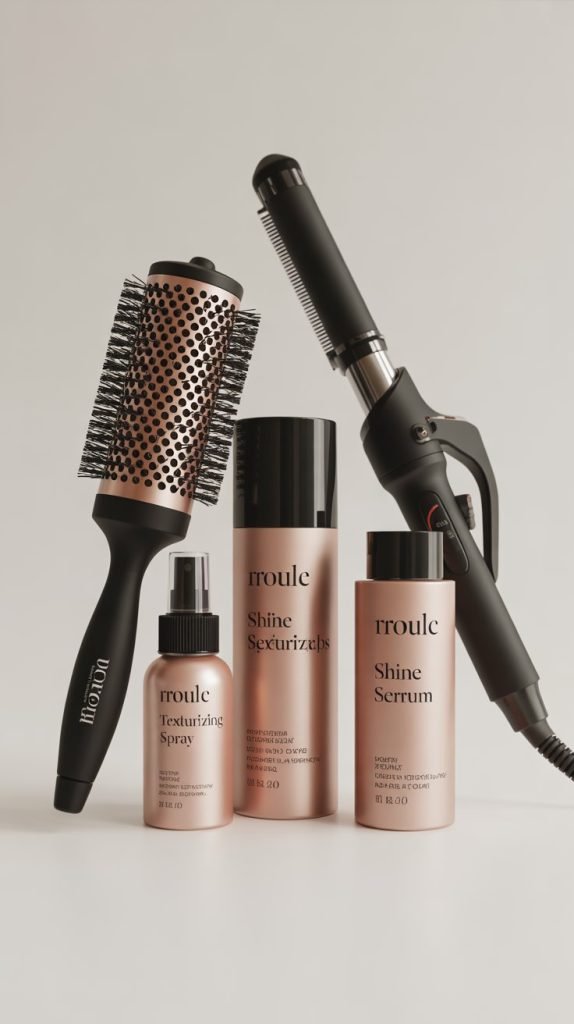 Styling Tips for Long Bob with Curtain Bangs on Square Faces