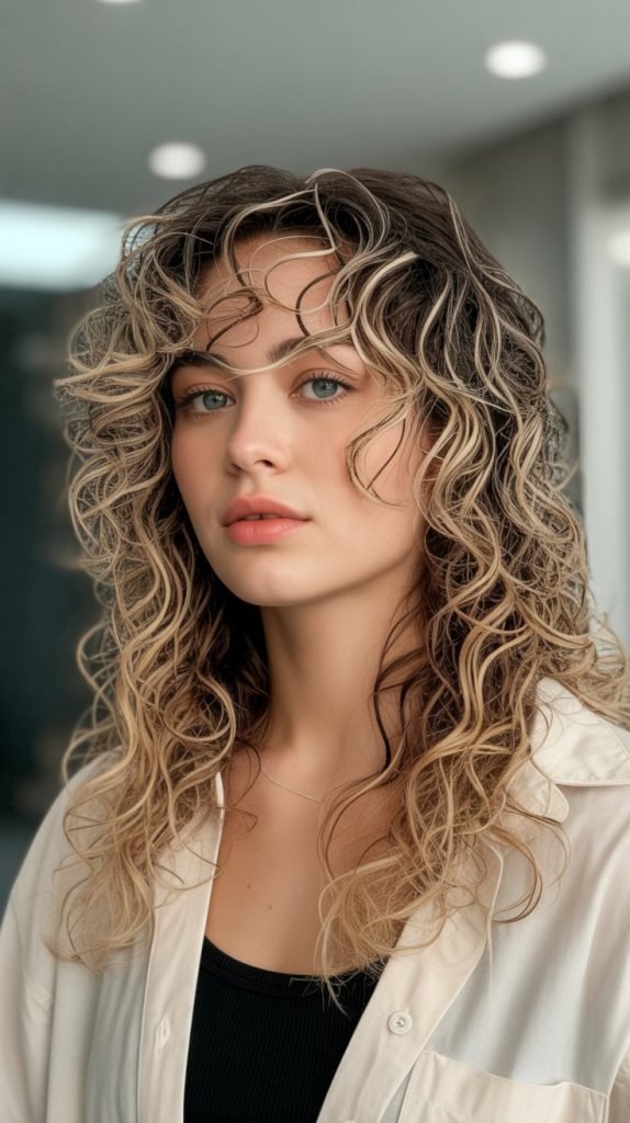 13. Peekaboo Blonde Highlights