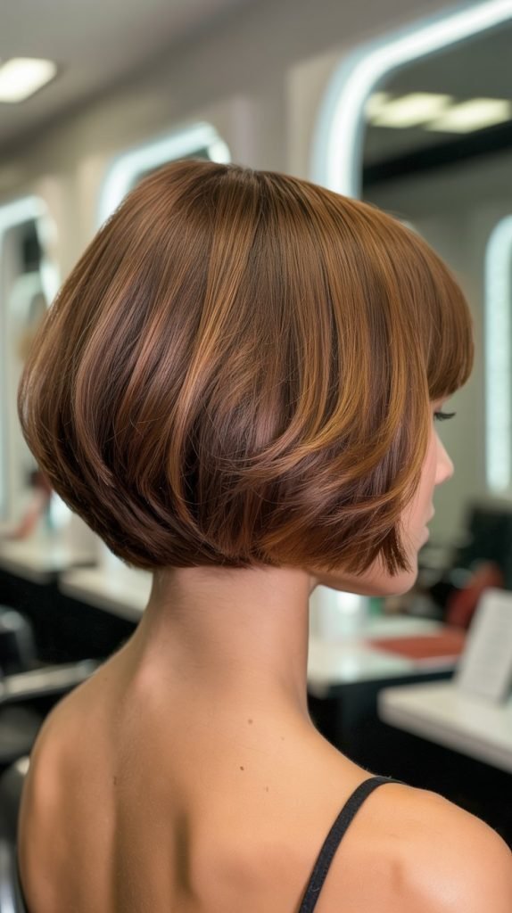 18. The French Bob with Graduated Layers
