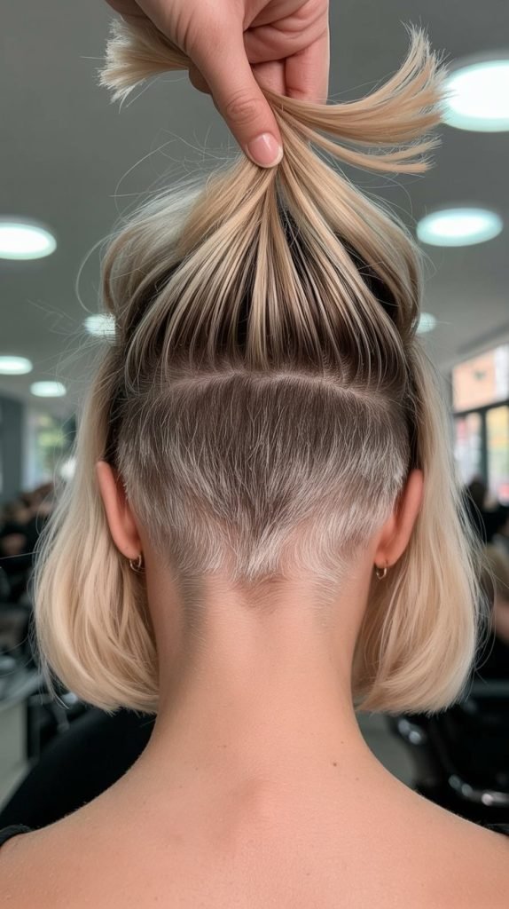 22. The French Bob with Soft Undercut