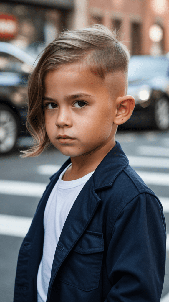 Long Hair with Undercut