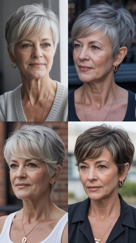 Choppy Pixie with Longer Top