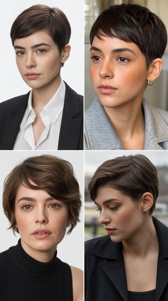 Sleek Pixie Cut