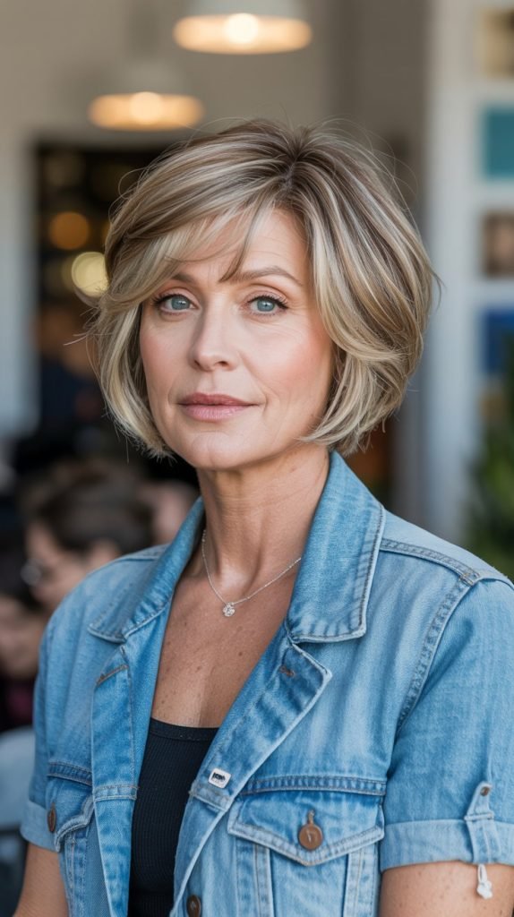 36 Short Layered Bob Hairstyles for Women Over 50 That Add Volume 36 Short Layered Bob Hairstyles for Women Over 50 That Add Volume