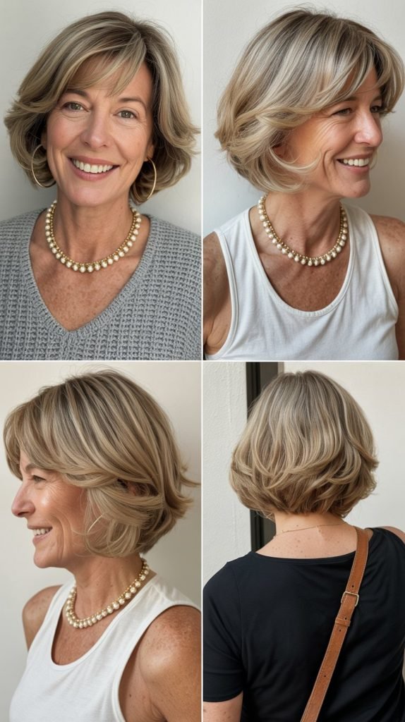  The Classic Bob with Blunt Ends